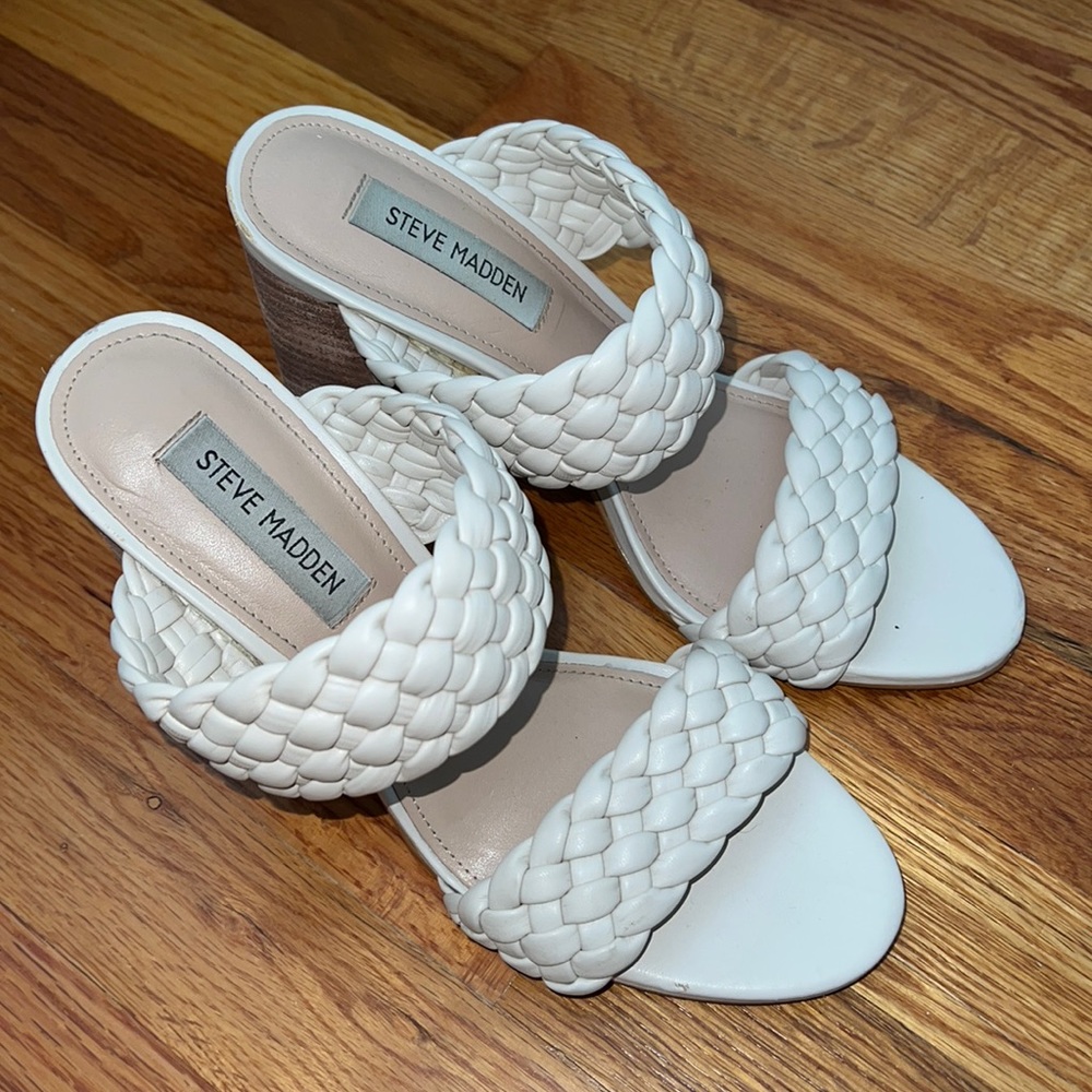 Steve Madden heel slippers
